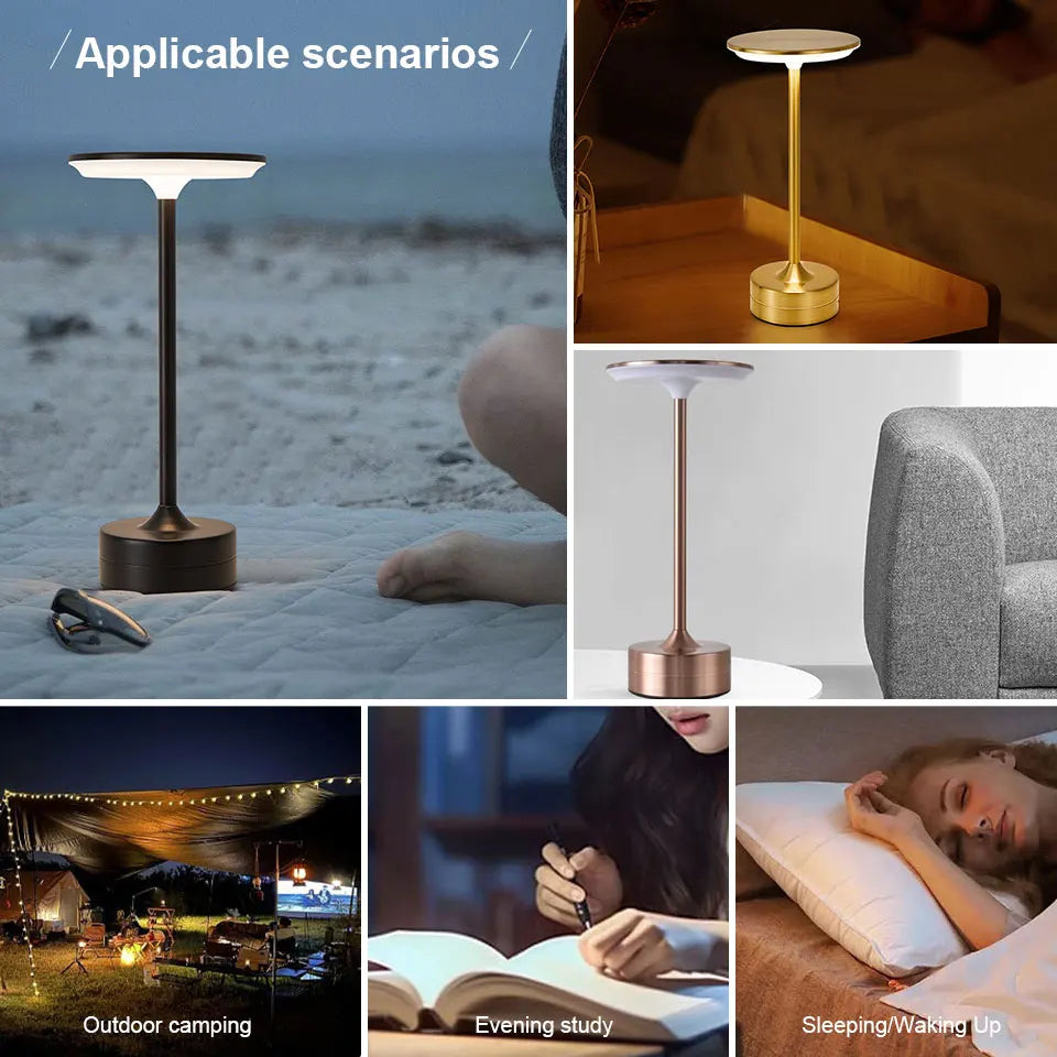 Touch Sensor Bedside Lamp