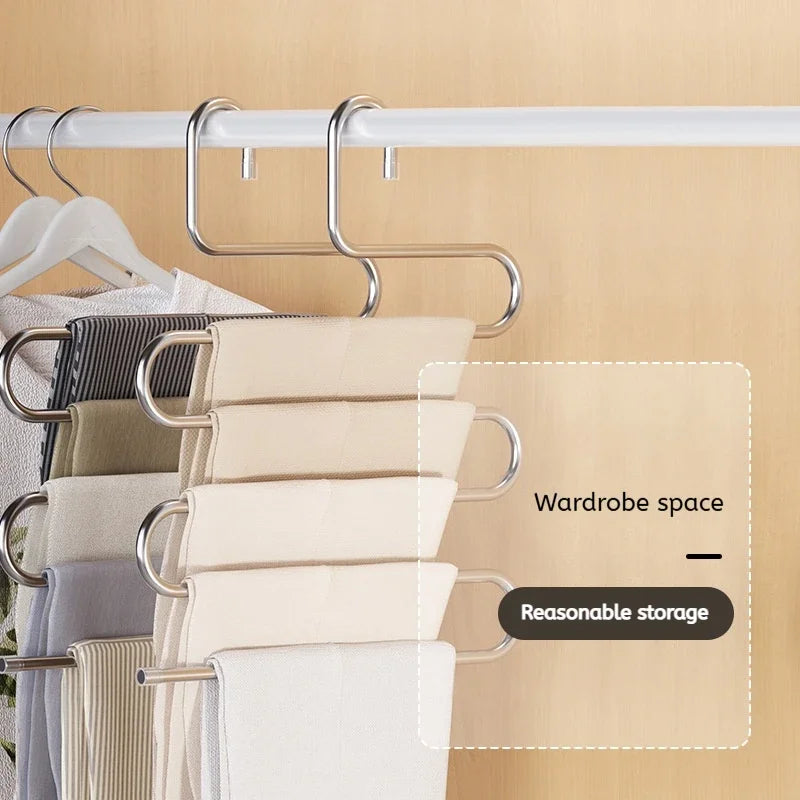Space-Saving Pants Organizer
